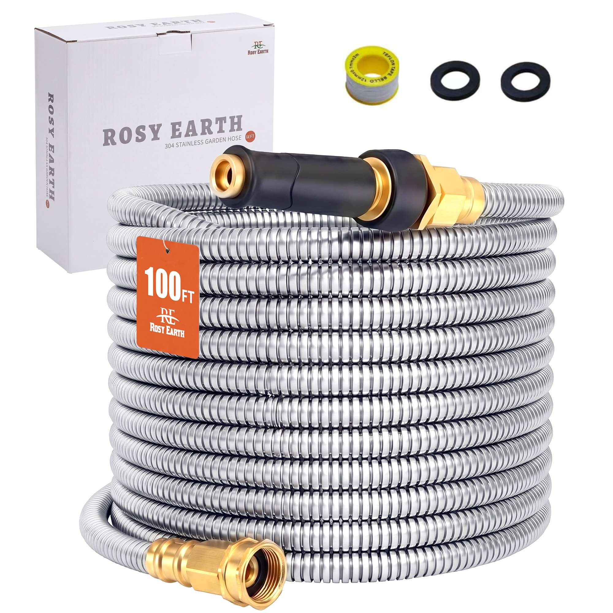 
                Stainless steel 304 garden hose
                -
                100FT
              