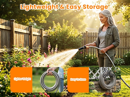 Stainless steel 304 garden hose