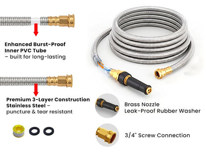 Stainless steel 304 garden hose
