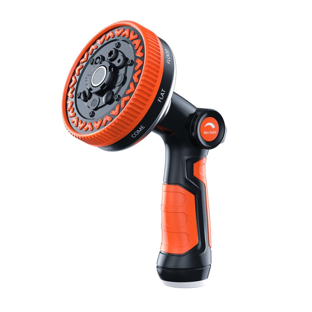 
                8-Mode Ultra-Wide Garden Hose Nozzle
                -
                Orange
              