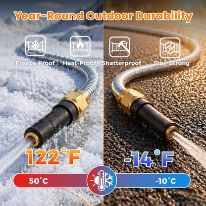 Stainless steel 304 garden hose