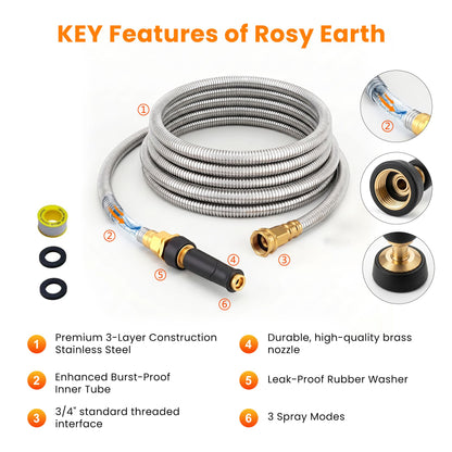 Stainless steel 304 garden hose